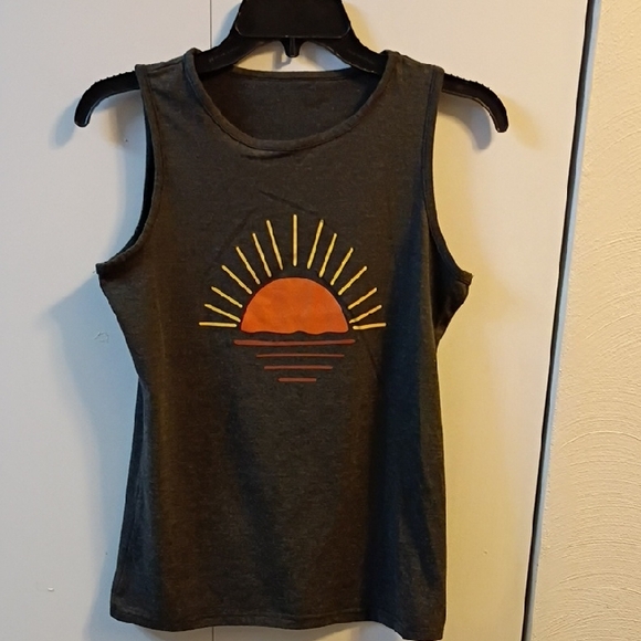 Tops - Sunset Graphic Tank- BUNDLE ONLY